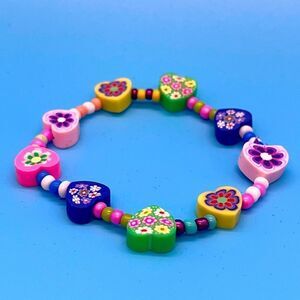 NWT Y2K Bracelets <3 Stretchy Beaded Bracelet
